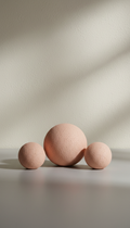 Blush Clay Decorative Orb Set